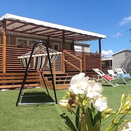 Grand Mobil-home Luxe 3ch 2 Sdb Campsite Torreilles