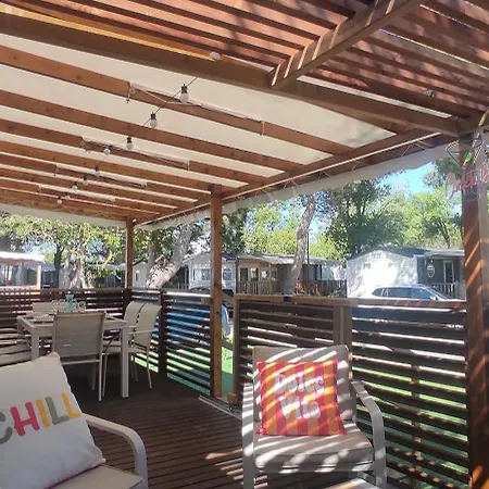 Camping Grand Mobil-home Luxe 3ch 2 Sdb Torreilles