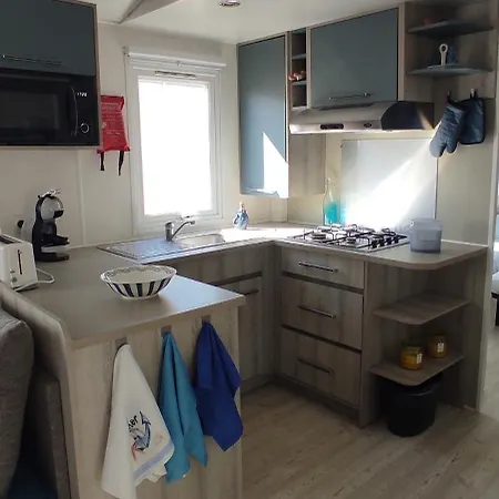 Camping Grand Mobil-home Luxe 3ch 2 Sdb
